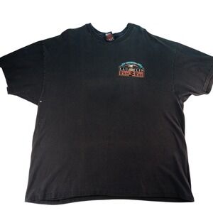 VTG-Harley‎ Davidson 1996 Laughlin River Run 14th Annual T Shirt XXXL Black